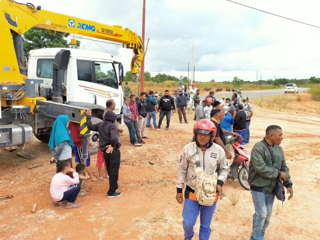 Warga Masiran Nyaris Bentrok Dengan Karyawan PT BAI