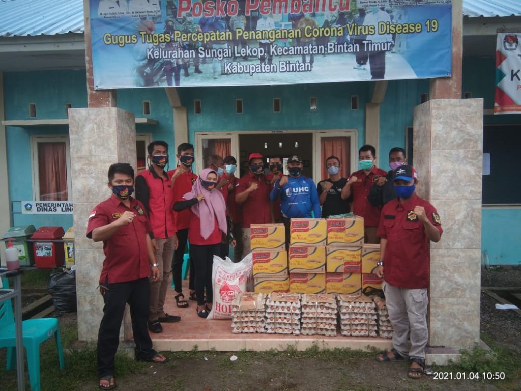 Melayu Raya Bintan Peduli Bantu Warga Terdampak Banjir