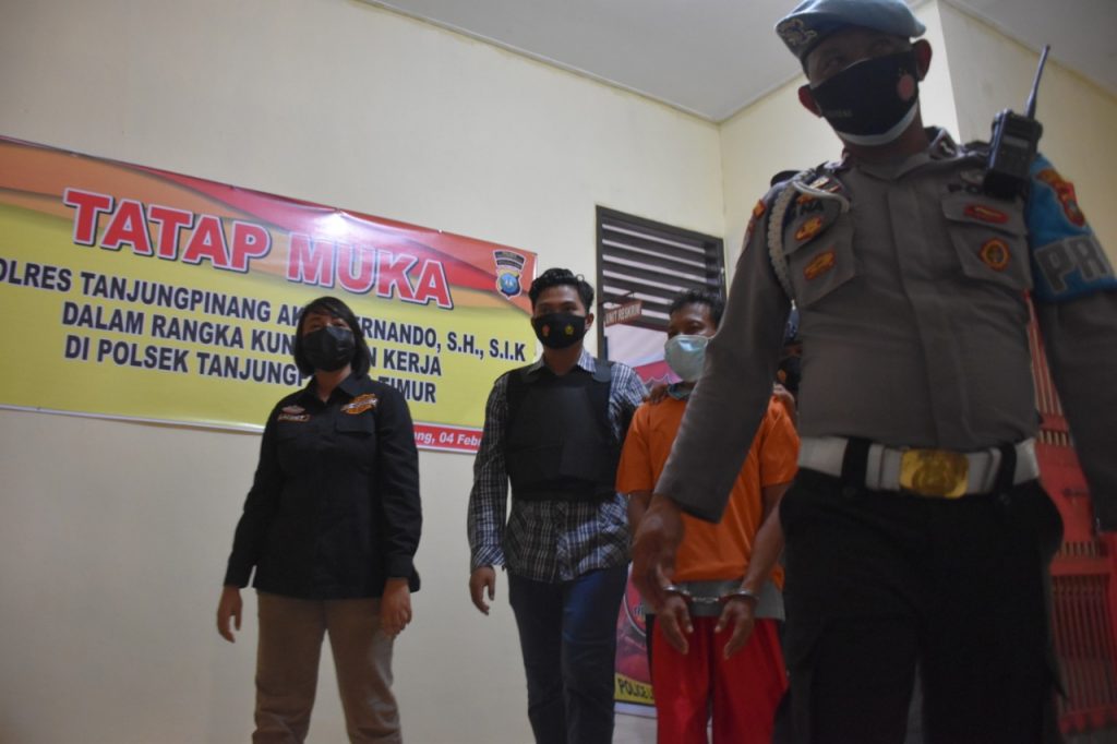 Bakar 3000 Meter Lahan, Pria Tukang Bangunan Tanjungpinang Ditangkap Polisi