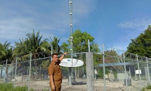 Minimnya Jaringan Internet di Beberapa Lokasi, Pemkab Lingga Temui Telkomsel