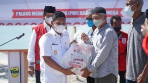 Pesan Wabup Lingga Kepada Relawan disaat Kegiatan PMI