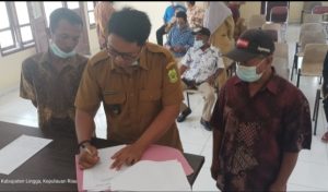 Kades Busungpanjang Lantik RT dan RW, Mari Bekerja Demi Kesejahteraan Rakyat