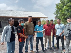 Suarakan Keluhan Masyarakat, Pemuda Peduli Lingga Gelar Aksi Solidaritas di Lokasi PT. LUG