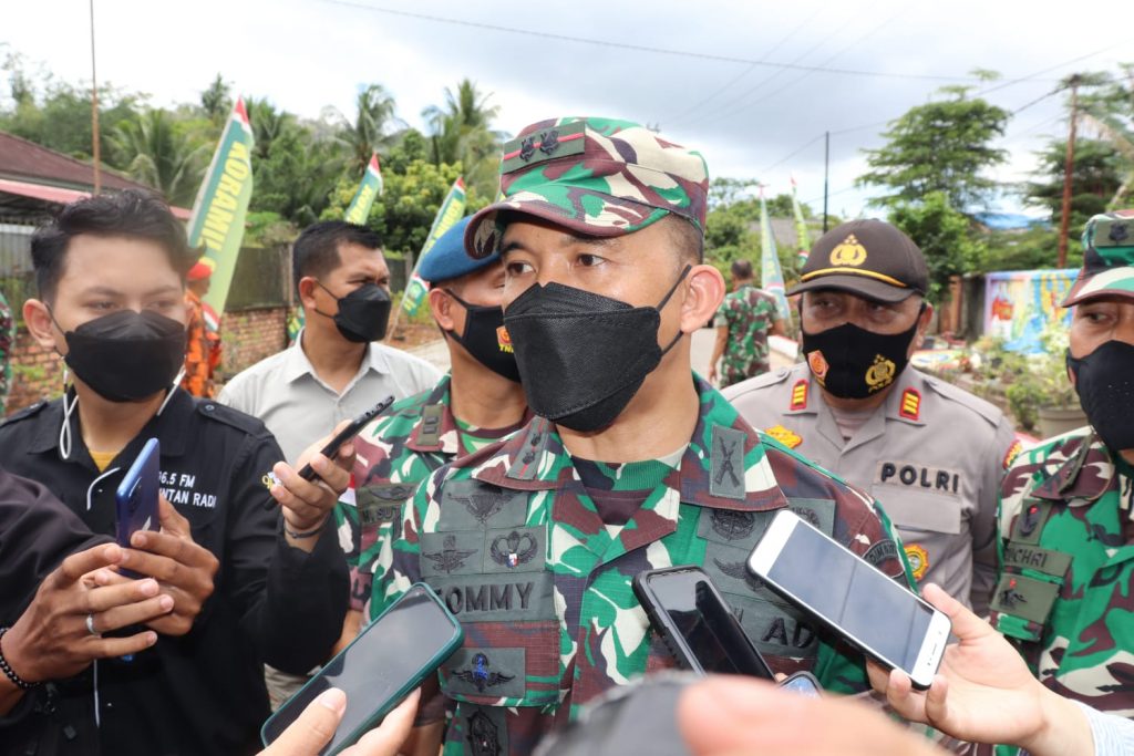 Dandim 0315/Tanjungpinang Resmikan Kampung Pancasila di Kabupaten Bintan