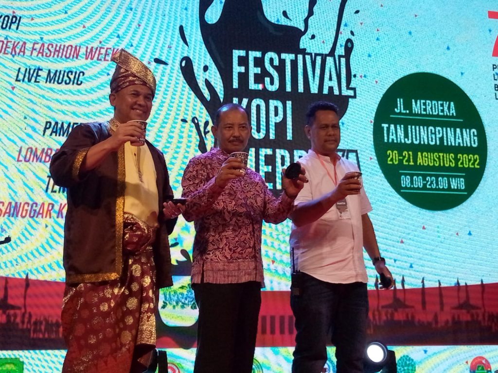 Sekda Provinsi Kepri Buka Festival Kopi Merdeka