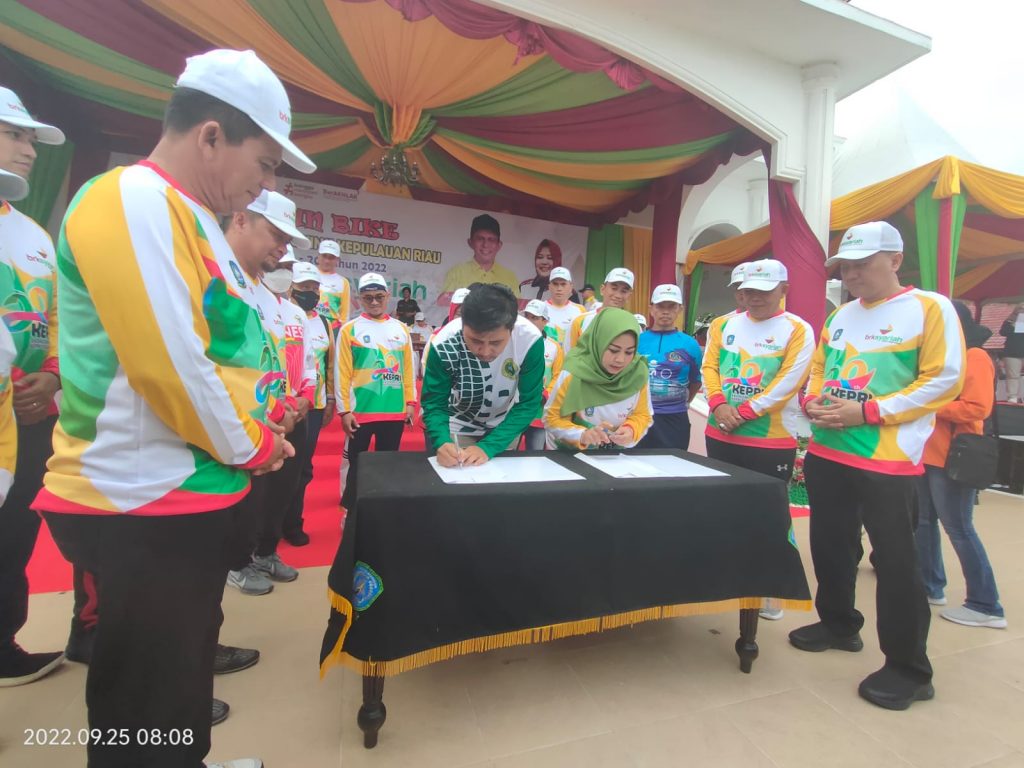 Sampena Hari Jadi Provinsi Kepri, BRK Syariah Gelar Syukuran