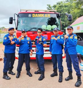 Dinas Pemadam Kebakaran dan Penyelamatan Menjadi Salah Satu Peserta Pawai Budaya dan Mobil Hias Pemko Tanjungpinang