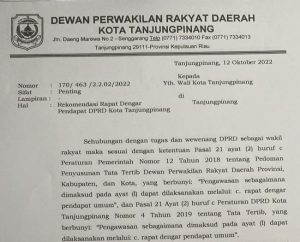 DPRD Tanjungpinang Keluarkan Rekomendasi Persoalan Pengusaha Reklame