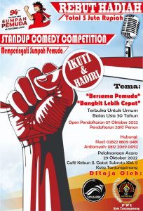 Peringati Hari Sumpah Pemuda, PWI Kota Tanjungpinang Gelar Lomba Stand Up Comedy