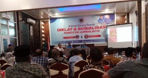 PWI Aceh Utara-Lhokseumawe Gelar Diklat dan Sosialisasi Kode Etik Jurnalistik