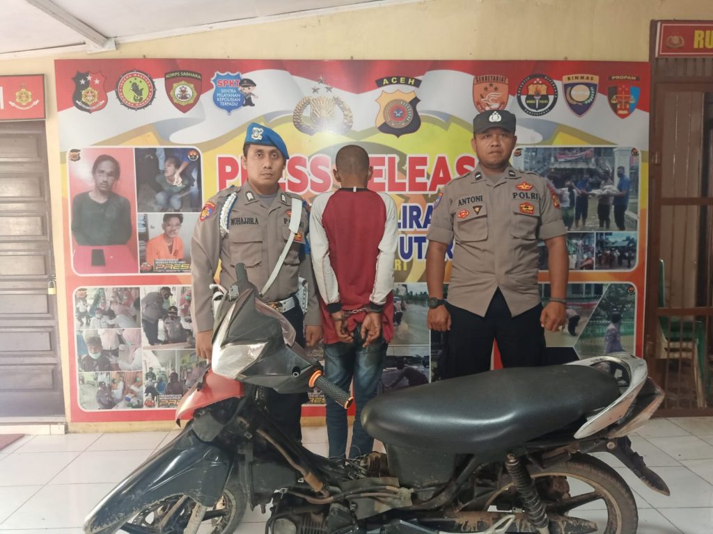 Polres Aceh Utara tangkap pelaku curanmor