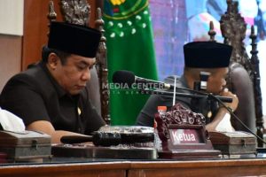 DPRD Kota Bengkulu Gelar Paripurna Penyampaian Nota Pengantar Walikota Terhadap 6 Raperda