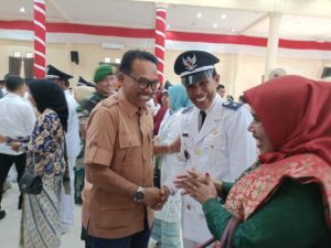 Wakil Ketua II DPRD Natuna Hadiri Pelantikan Kades Serentak