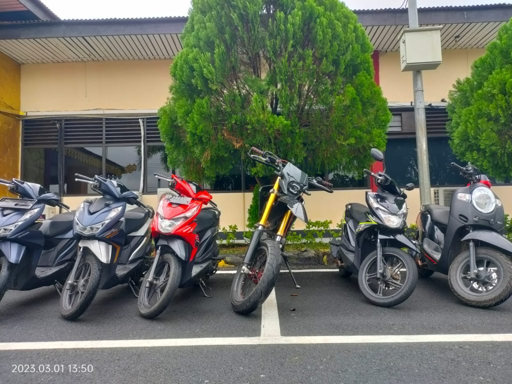 Bereaksi Menggunakan Mobil Rental, Pelaku Spesialis Curanmor di Tanjungpinang Berhasil di Tangkap 