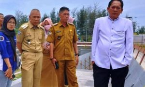 Komisi II DPRD Kota Bengkulu Sidak Bangunan Amruk di Wisata Kota Tuo