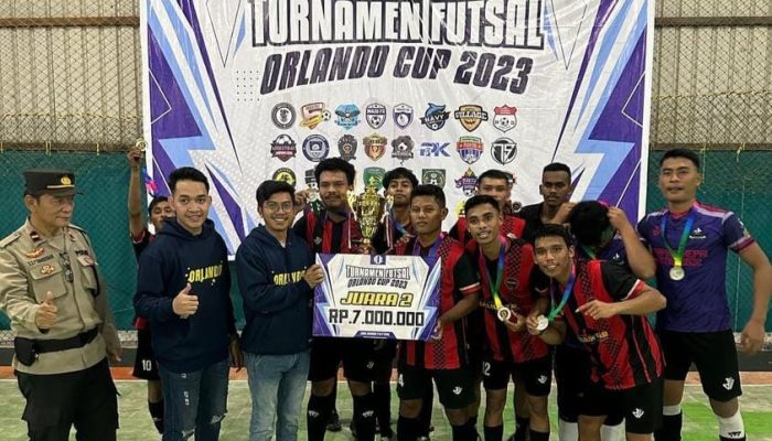 Dicky Novalino: Futsal Umum Orlando Cup 2023 Ciptakan Prestasi dan Silaturahmi