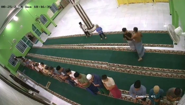 Terduga Pelaku Penganiayaan Jemaah Sholat Magrib di Tanjungpinang Timur Berhasil diamankan Polisi