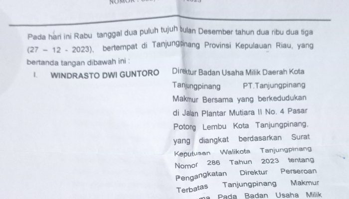 Pemutusan Sepihak Kerjasama, PPPL Ingatkan BUMD Akan Konsekuensi Hukum