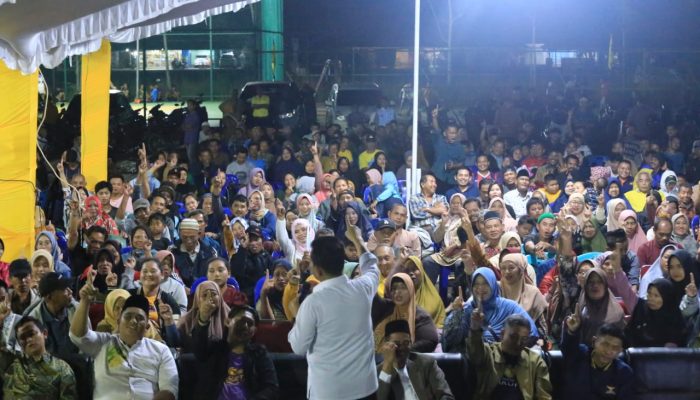 Rindu Ansar, Ribuan Warga Hadiri Kampanye “Sayang” di Simpang Lagoi