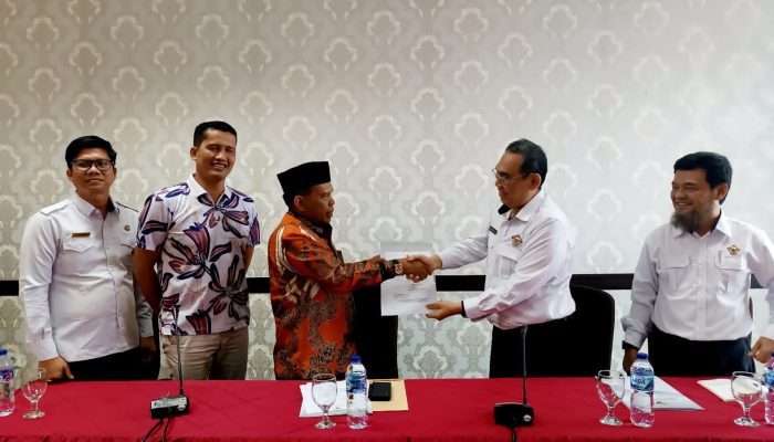 Entry Briefing BPK RI Perwaklian Sumbar, Plt. Bupati Rahmang Minta Kepala Perangkat Daerah Kooperatif