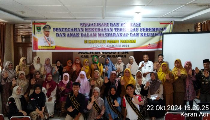 Dinsos P3A Gelar Sosialisasi Pencegahan Kekerasan terhadap Perempuan dan Anak di Masyarakat