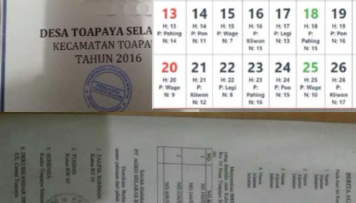 Kades Toapaya Pada Tahun 1996 Benarkan SKT yang di Pegang Meyendi Produk SAH Pemdes Masa Itu